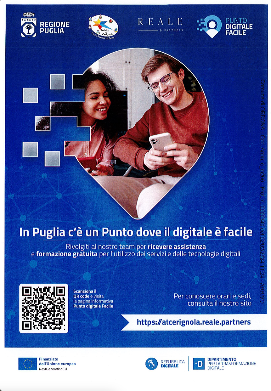 Punti di facilitazione digitale. Avvio attività presso la Biblioteca Comunale.